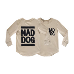 MAD DOG BOYS LONG SLEEVE BEIGE